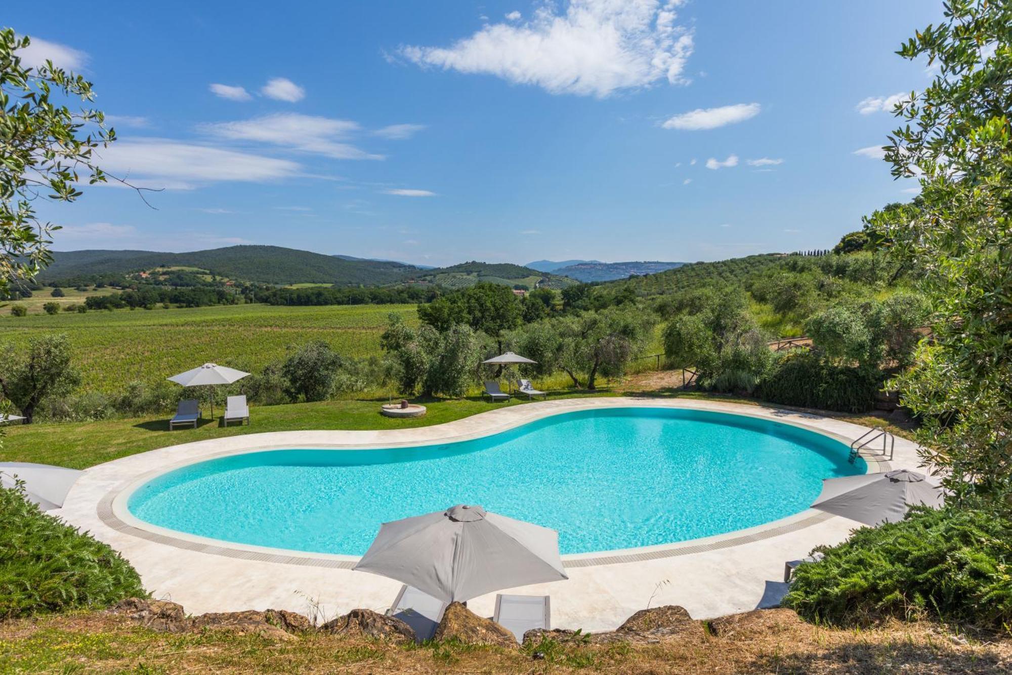 Vila Tenuta Agricola Fraschiera Massa Marittima Exteriér fotografie