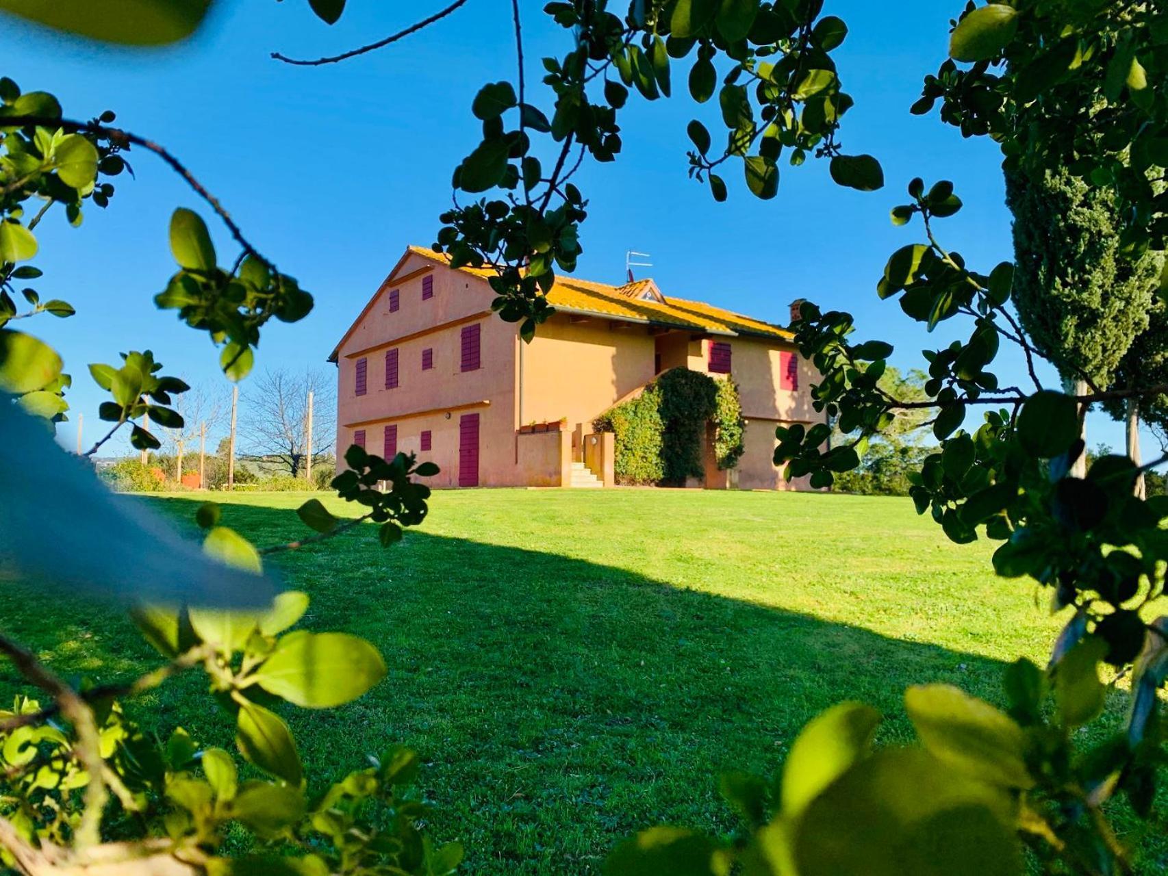 Vila Tenuta Agricola Fraschiera Massa Marittima Exteriér fotografie